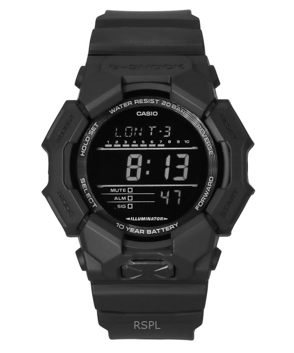 Casio G-Shock Digital Bio-Based Resin Strap Quartz GD-010-1A1 200M Men's Watch