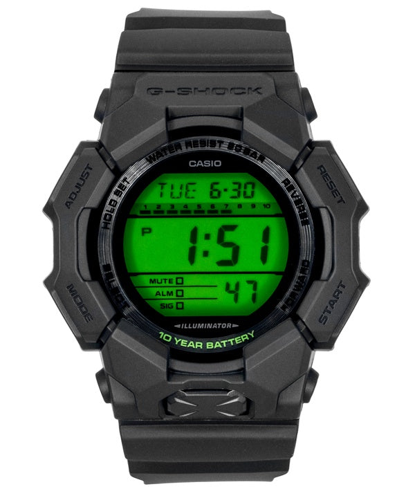 Casio G-Shock Digital Resin Quartz GD-010BEG-1 200M Men's Watch