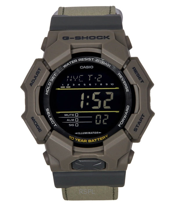 Casio G-Shock Digital Cloth Strap Quartz GD-010CE-5 200M Men's Watch