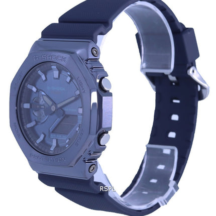 Casio G-Shock World Time Analog Digital Metal Covered GM-2100N-2A GM2100N-2 200M Women's Watch