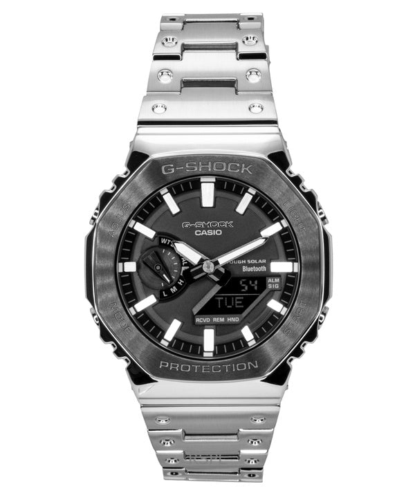 Casio G-Shock Analog Digital Full Metal Smartphone Link Black Dial Solar GM-B2100BT-1A 200M Men's Watch
