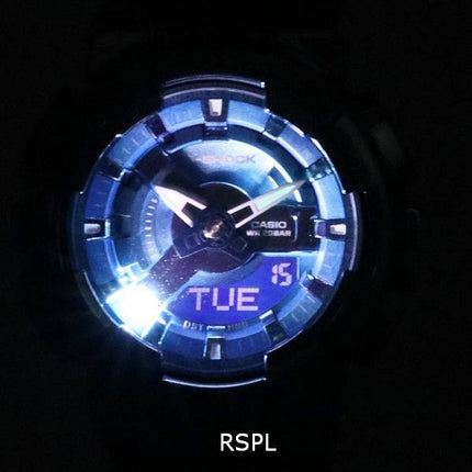 Casio G-Shock Blue Analog Digital Quartz GM-S110LB-2A GMS110LB-2 200M Women's Watch