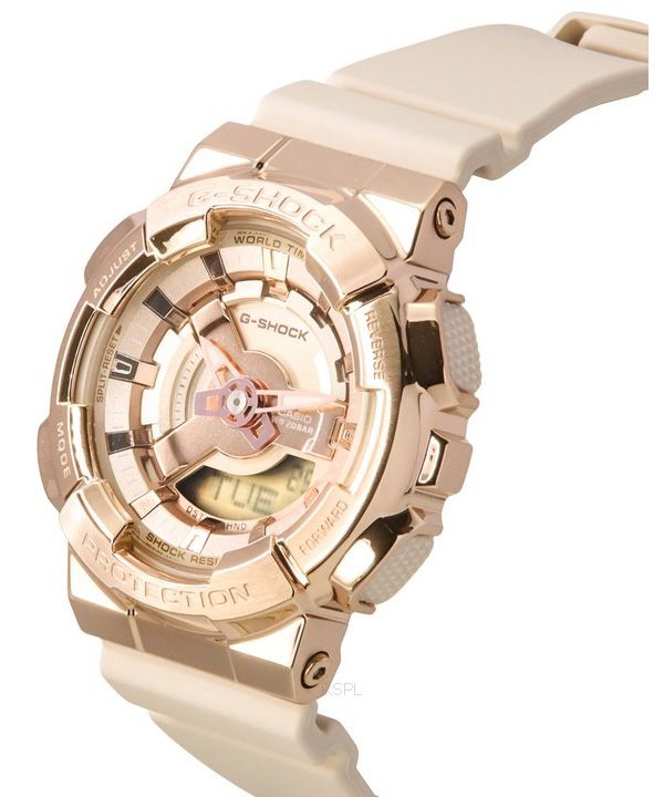 Rose Gold G Shock Watches For Girls Women's Casio G-Shock G-MS