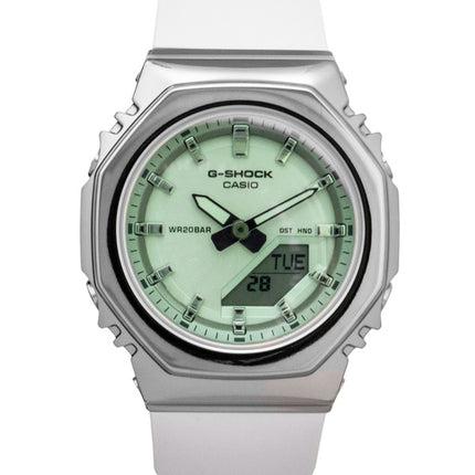 Casio G-Shock Analog Digital Green Dial Resin Strap Quartz GM-S2110SR-7A 200M Women's Watch