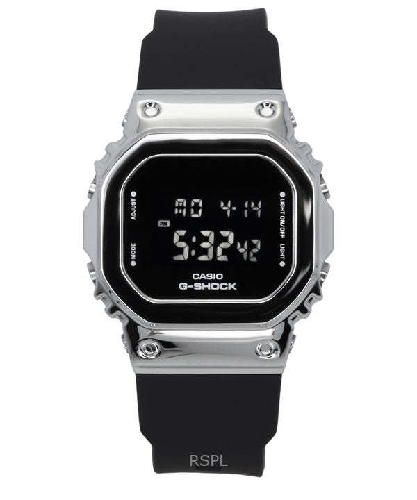 Casio G-Shock Digital Resin Strap Quartz GM-S5600U-1 200M Men's Watch