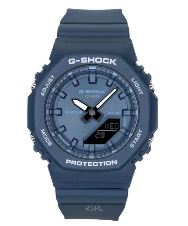 Casio G-Shock Analog Digital Bio-Based Resin Strap Blue Dial Quartz GMA-P2100BA-2A 200M Women's Watch