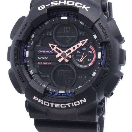 Casio G-Shock GMA-S140-1A GMAS140-1A World Time Quartz 200M Women's Watch