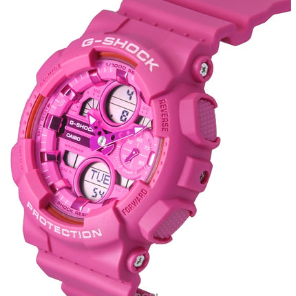 Casio G-Shock Analog Digital Bio-Based Resin Pink Dial Quartz GMA-S140PP-4A 200M Women's Watch