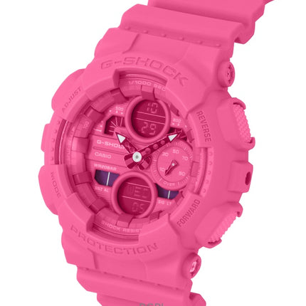 Casio G-Shock Pink Ribbon Bio-Based Resin Strap Analog Digital Pink Dial Quartz GMA-S145PK-4A 200M Women's Watch