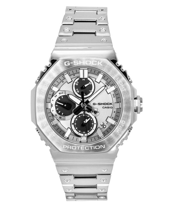 Casio G-Shock Analog Smartphone Link Silver Dial Stainless Steel Quartz GMC-B2100ADS-1A 200M Men's Watch