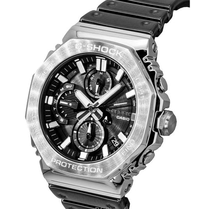 Casio G-Shock Full Metal Smartphone Link Silicone Strap Analog Black Dial Solar GMC-B2100Y-1A 200M Men's Watch