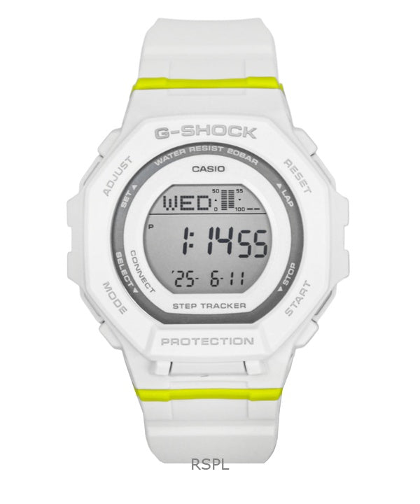 Casio G-Shock G-Squad Digital Smartphone Link Bio-Based Resin Quartz GMD-B300SC-7 200M Women's Watch