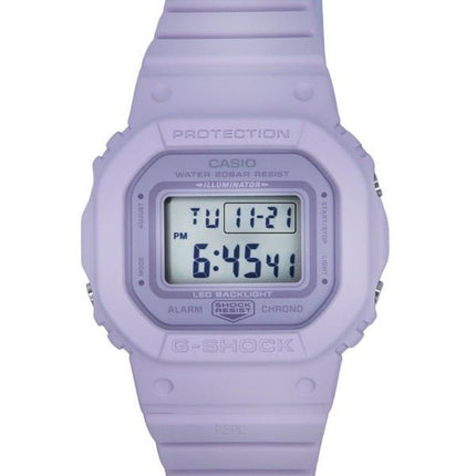 Casio G-Shock Digital Purple Resin Strap Purple Dial Quartz GMD-S5600BA-6 200M Women's Watch