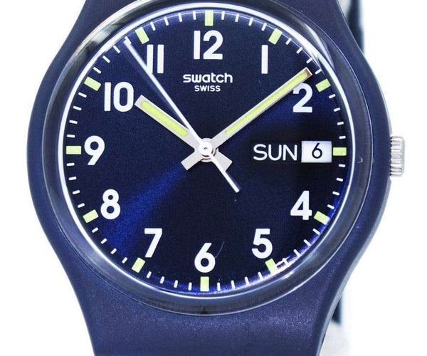 Swatch Originals Sir Blue Quartz GN718 Unisex Watch –