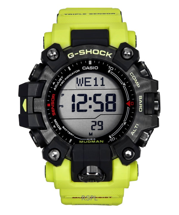 Casio G-Shock Master Of G-Land Mudman Digital Bio-Based Resin Solar GW-9500MRY-1A9 200M Men's Watch
