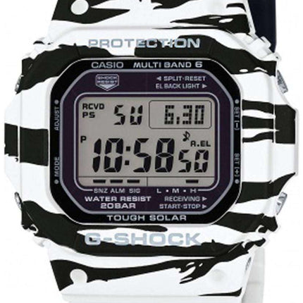 Casio G-Shock Digital Tiger Camouflage Multi Band 6 GW-M5610BW-7 Men's Watch