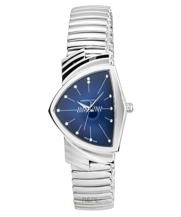 Hamilton Ventura Stainless Steel Blue Dial Quartz H24411142 Men's Watch