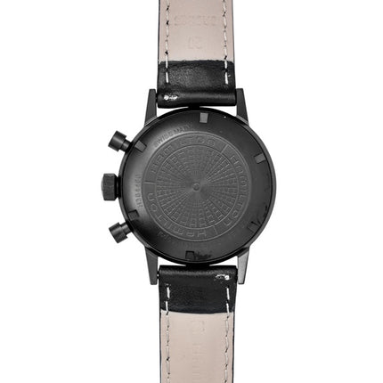 Hamilton American Classic Intra Matic Chronograph Leather Strap Black Dial Automatic H38446730 100M Men's Watch