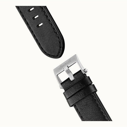 Ingersoll The Freestyle Leather Strap Skeleton Black Dial Automatic I14401 Men's Watch