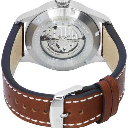 Iron Annie Cockpit Flight Control Black Dial Automatic 51682 Mens Watch
