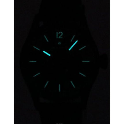 Iron Annie Flight Control Leather Strap Black Dial Automatic 51782 Mens Watch