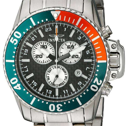 Invicta Pro-Diver Chronograph Black Carbon Fiber Dial INV11284/11284 Mens Watch