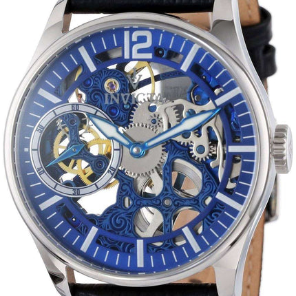 Invicta Vintage Mechanical Skeleton Blue Dial INV12404/12404 Mens Watch