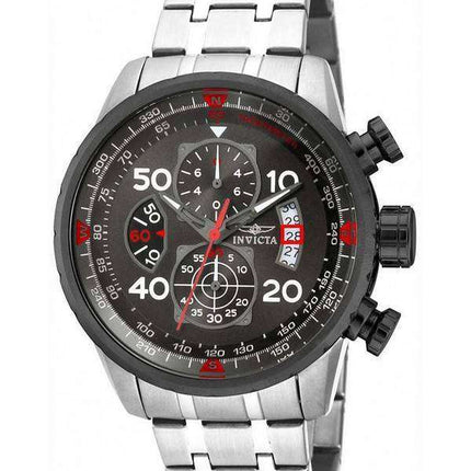 Invicta Aviator Chronograph Gunmetal 17204 Men's Watch
