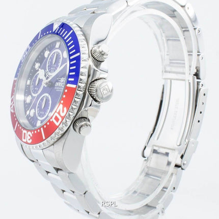 Invicta Pro Diver Chronograph 200M Blue Dial INV1771/1771 Mens Watch