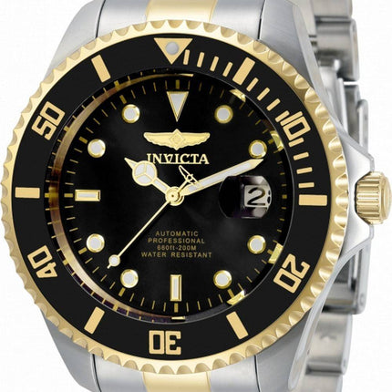 Invicta Pro Diver Chronograph Two Tone Stainless Steel Quartz 33853 100M Men's Watch