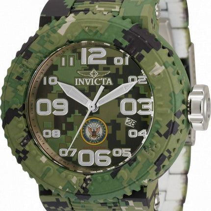 Invicta Pro Diver Chronograph Silicon/Stainless Steel Quartz 34666 100M Men's Watch