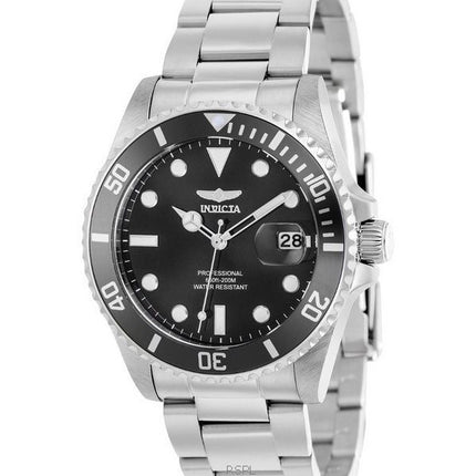Invicta Pro Diver Stainless Steel Black Dial Quartz Diver's 37149 200M Women's Watch