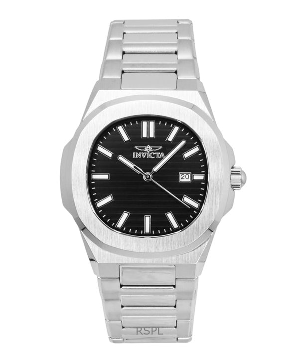 Invicta Speedway Stainless Steel Black Dial Quartz 48319 Men's Watch