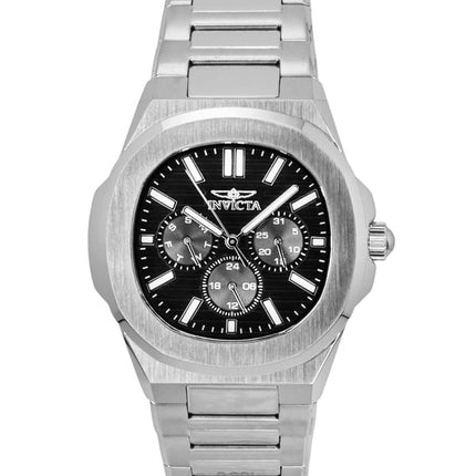 Invicta Speedway Stainless Steel Black Dial Quartz 48325 Men's Watch