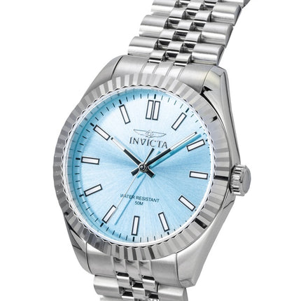 Invicta Specialty Stainless Steel Tiffany Blue Dial Quartz 48906 Men's Watch