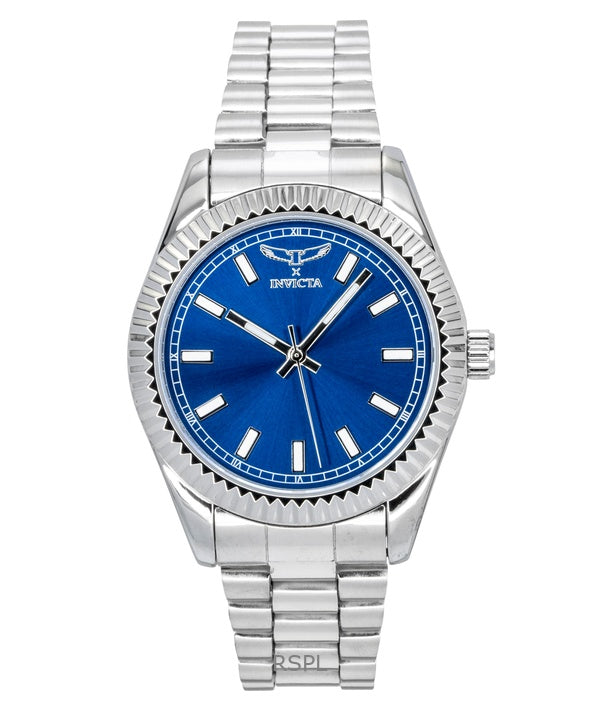Invicta Specialty Stainless Steel Blue Dial Quartz 69015 Men's Watch