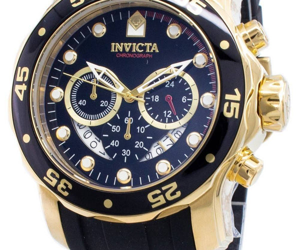 Invicta Pro Diver Chronograph Quartz 100M 6981 Mens Watch