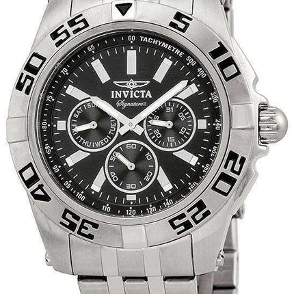 Invicta Signature II Black Dial INV7301/7301 Mens Watch