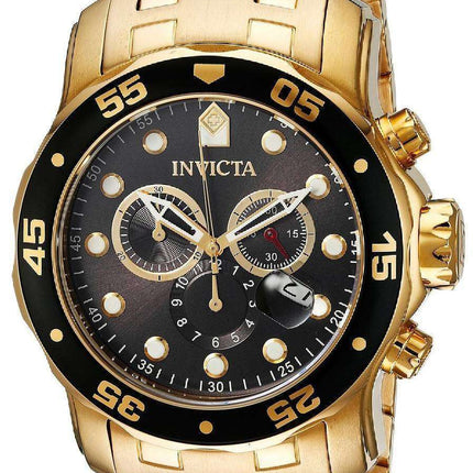 Invicta Pro Diver 200M Chronograph Charcoal Dial INV80064/80064 Mens Watch