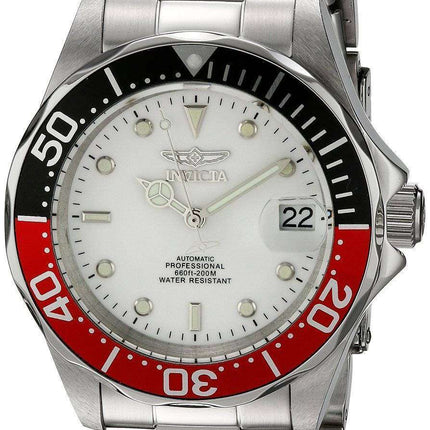Invicta Automatic Pro Diver 200M Silver Tone Dial INV9404/9404 Mens Watch