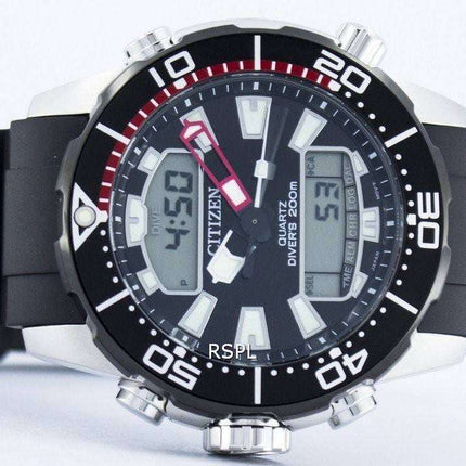 Citizen Aqualand Promaster Divers 200M Analog Digital JP1098-17E Mens Watch