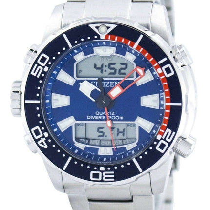 Citizen Aqualand Promaster Divers 200M Analog Digital JP1099-81L Mens Watch