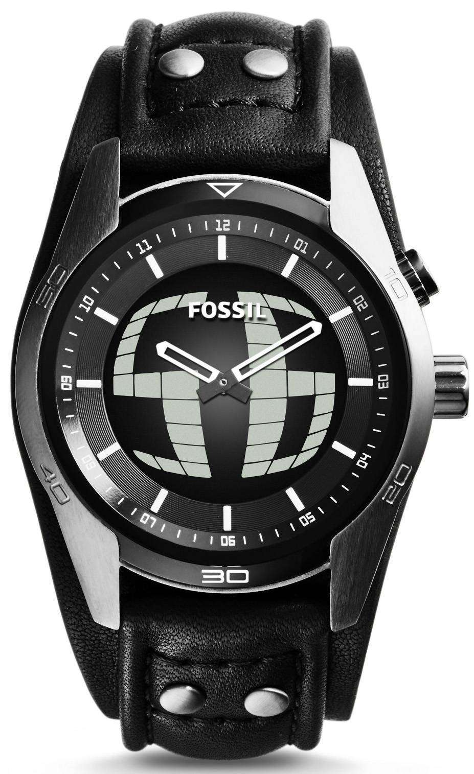 Fossil Coachman Analog-Digital Black Dial JR1472 Mens Watch