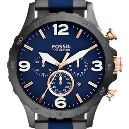 Fossil Nate Chronograph Quartz 100M JR1494 Men's Watch