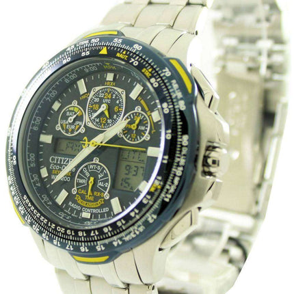 Citizen Radio-Controlled Blue Angels Skyhawk JY0040-59L JY0040 Mens Watch