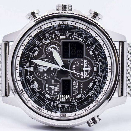 Citizen Navihawk A-T Eco-Drive Atomic JY8030-83E Mens Watch