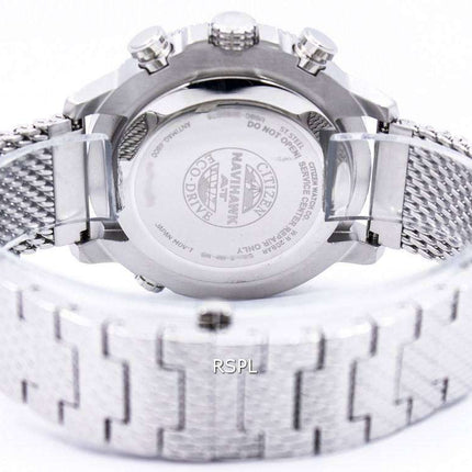 Citizen Navihawk A-T Eco-Drive Atomic JY8030-83E Mens Watch