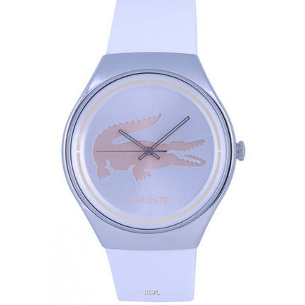 Lacoste Valencia Silicon White Dial Quartz LA-2000838.G Womens Watch