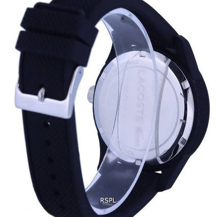 Lacoste Analog Silicon Black Dial Quartz LA-2010791.G Mens Watch
