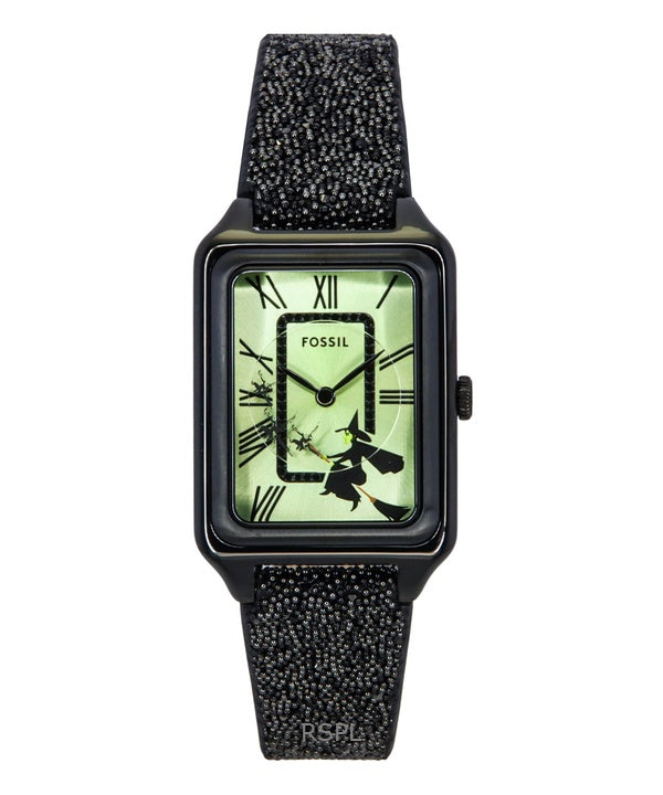 Fossil The Wizard of Oz Limited Edition Fabric Strap Green Dial Quartz LE1198 Women's Watch